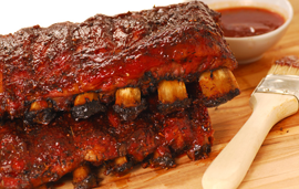 Slab of Barbecue Ribs